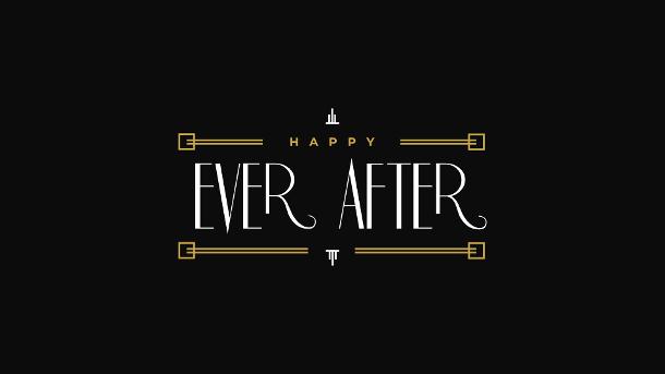 Happy Ever After - Wedding car Plymouth logo